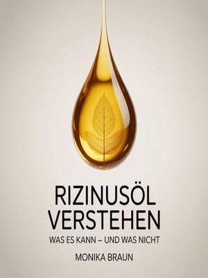 cover image of Rizinusöl verstehen